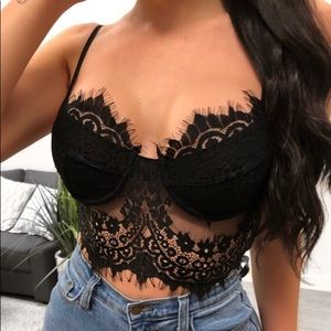 Lace Top(Black)